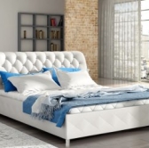 Nowoczesne łóżko tapicerowane MK Foam 81206